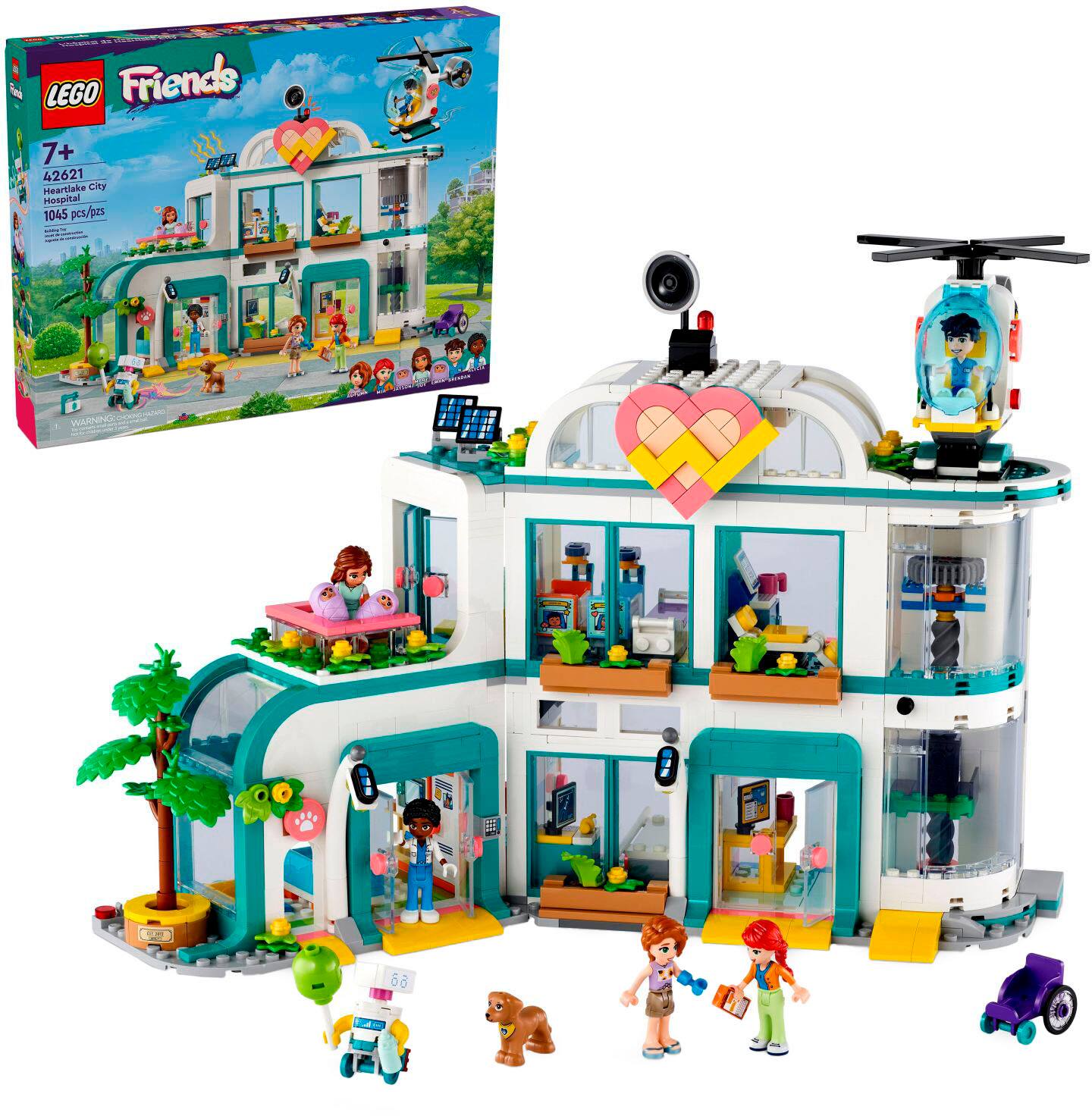 LEGO - Friends Heartlake City Hospital Toy Pretend Playset 42621