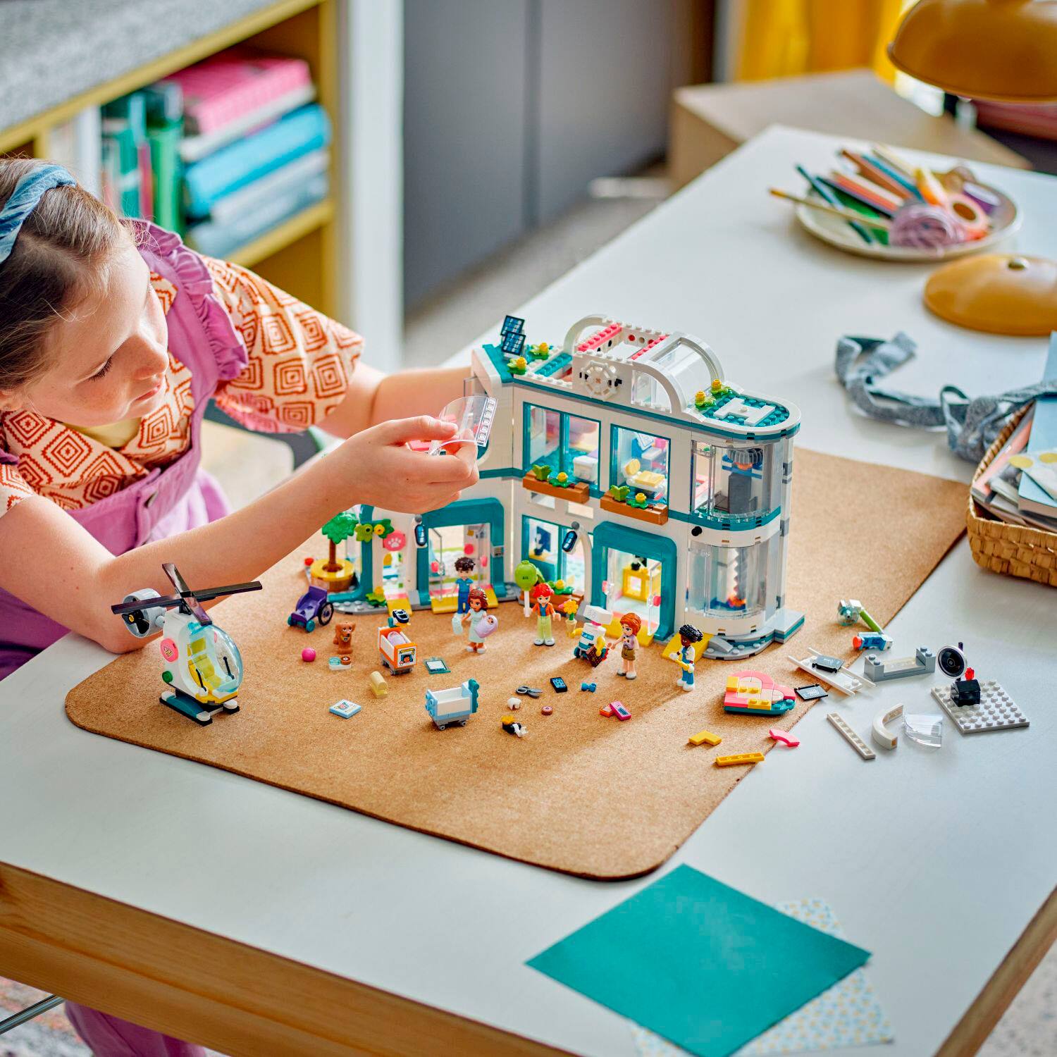 Alt View 12. LEGO - Friends Heartlake City Hospital Toy Pretend Playset 42621.