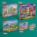 The image features a collection of Lego Friends sets, showcasing various sizes and designs. The sets are displayed in a visually appealing manner, with each set featuring different elements such as cars, buildings, and people. The sets are arranged in a grid formation, making it easy to view and compare the different options available. The image highlights the creativity and attention to detail that goes into designing these Lego sets, making them an enjoyable and engaging toy for children and adults alike.