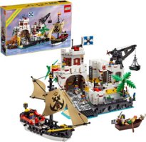 LEGO - Icons Eldorado Fortress with Pirate Ship Building Kit 10320 - Front_Zoom