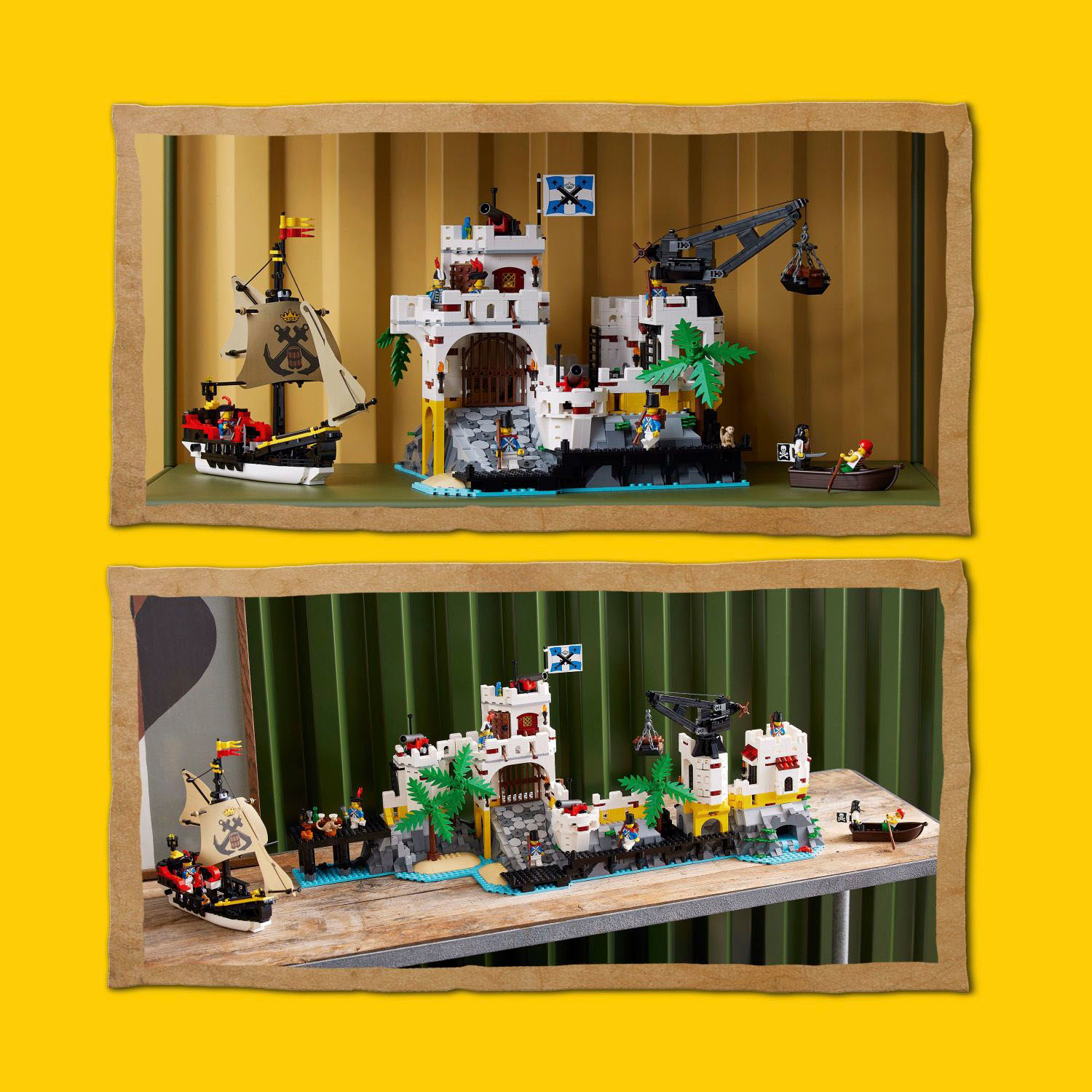 Lego - Icons Eldorado Fortress with Pirate Ship Building Kit 10320