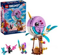 LEGO - DREAMZzz Izzie's Narwhal Hot-Air Balloon Toy 71472 - Front_Zoom
