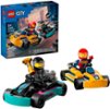 LEGO - City Go-Karts and Race Drivers Toy Set for Kids 60400