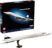 Front. LEGO - Icons Concorde Model Plane Building Set 10318.