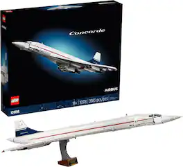 LEGO - Icons Concorde Model Plane Building Set 10318