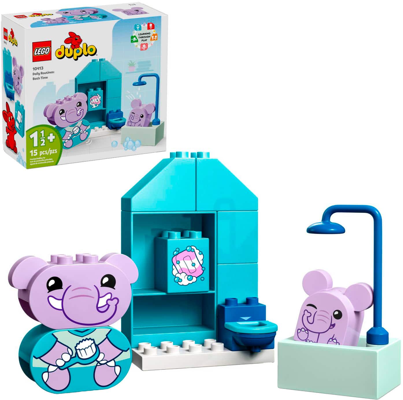 LEGO - DUPLO My First Daily Routines: Bath Time Toy Playset 10413 - Front_Zoom