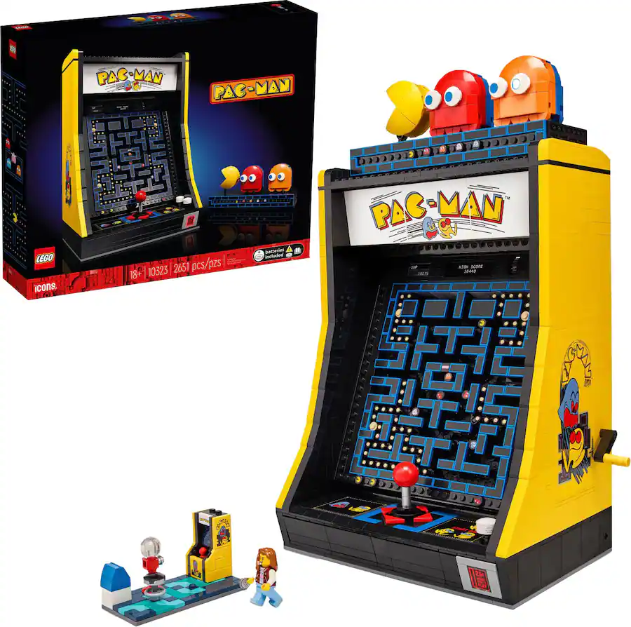 LEGO Icons PAC MAN Arcade Retro Game Building Set 10323 6426514 - Best Buy
