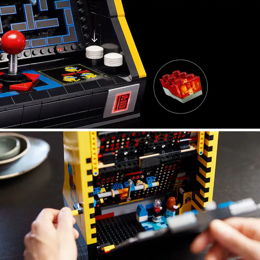LEGO Icons PAC MAN Arcade Retro Game Building Set 10323 6426514 - Best Buy
