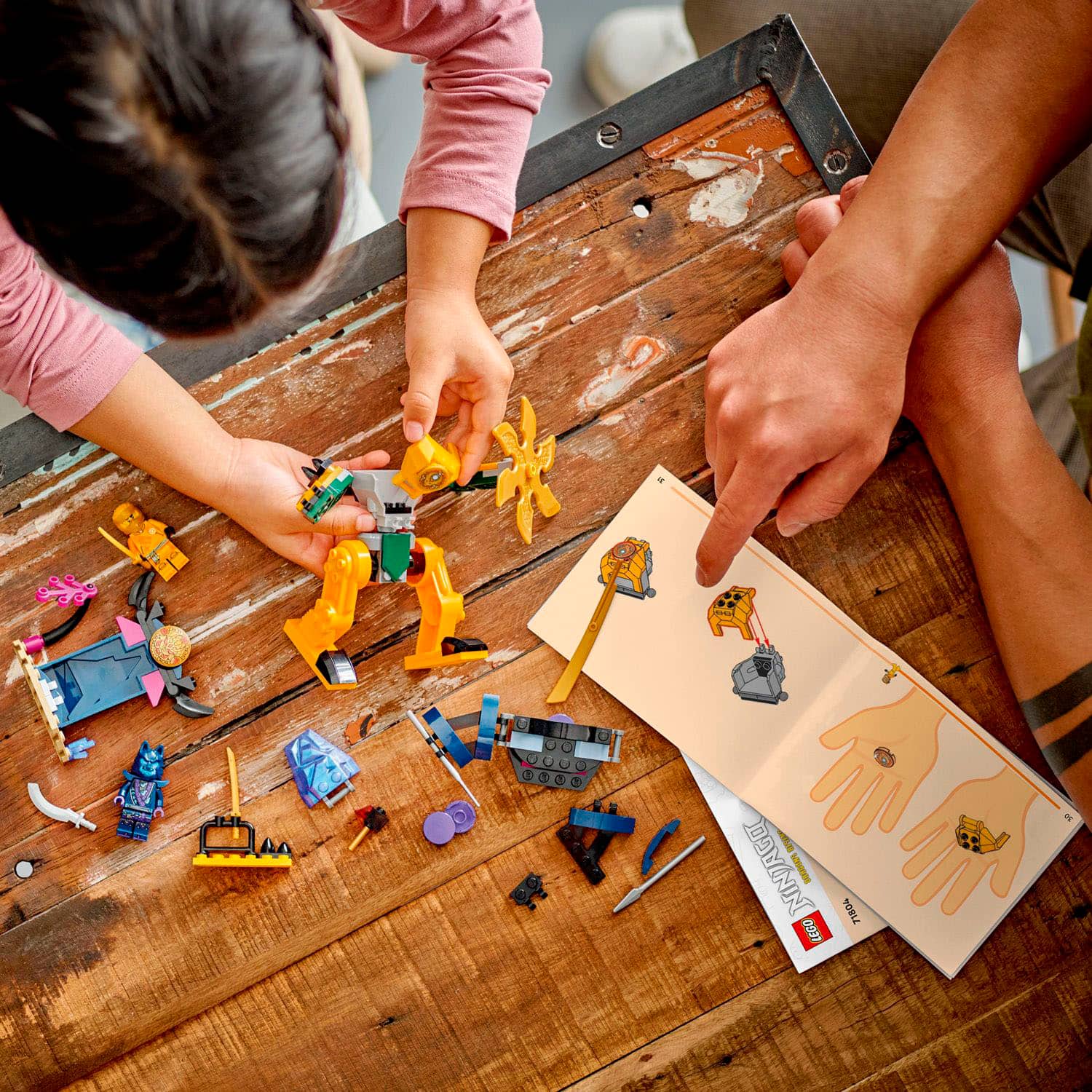 Angle. LEGO - NINJAGO Arin’s Battle Mech Ninja Toy Set 71804.