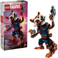 LEGO - Marvel Rocket & Baby Groot Minifigure Building Toy 76282 - Front_Zoom