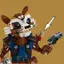 Alt View 39. LEGO - Marvel Rocket & Baby Groot Minifigure Building Toy 76282.