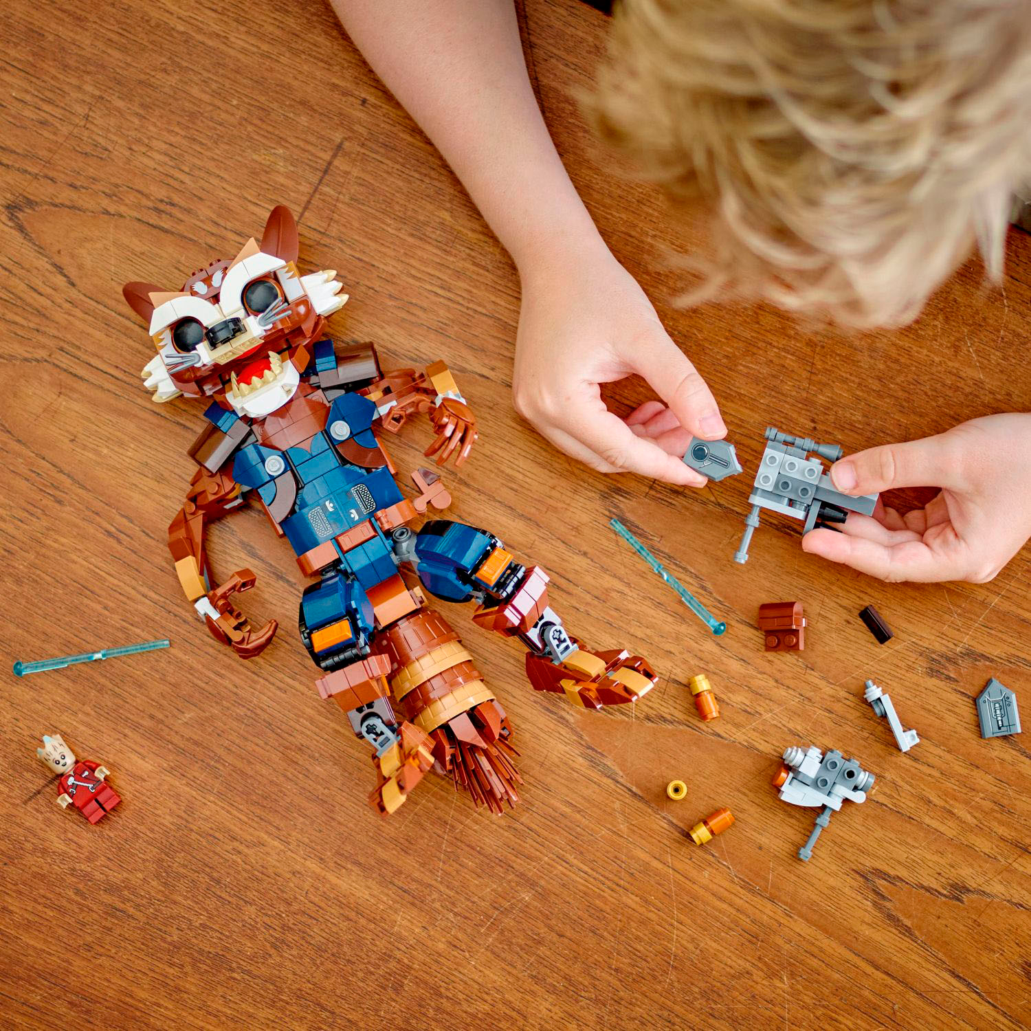 Comprar Juguete de construcción Rocket y Bebé Groot LEGO Super Heroes  Marvel · LEGO · Hipercor