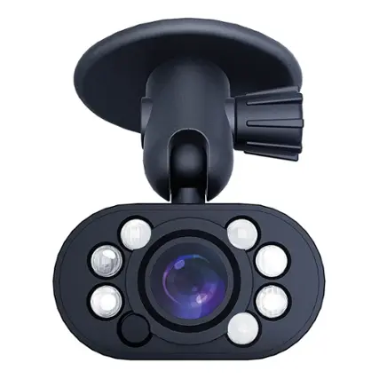 Front. DroneMobile - Interior-Facing IR1 Camera for Drone XC with Infrared Vision - Black.