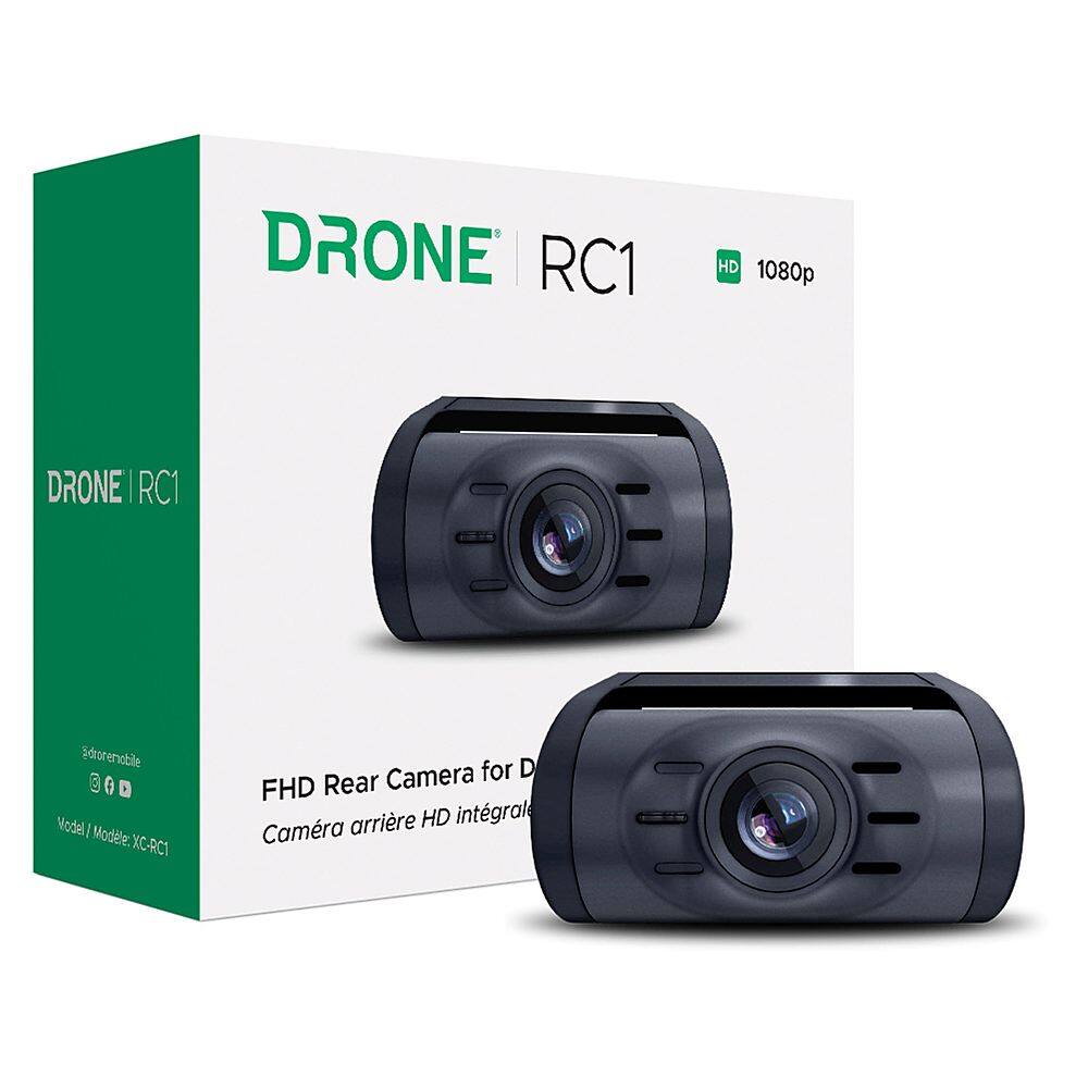 Angle. DroneMobile - Rear-Facing RC1 Camera for Drone XC - Black.
