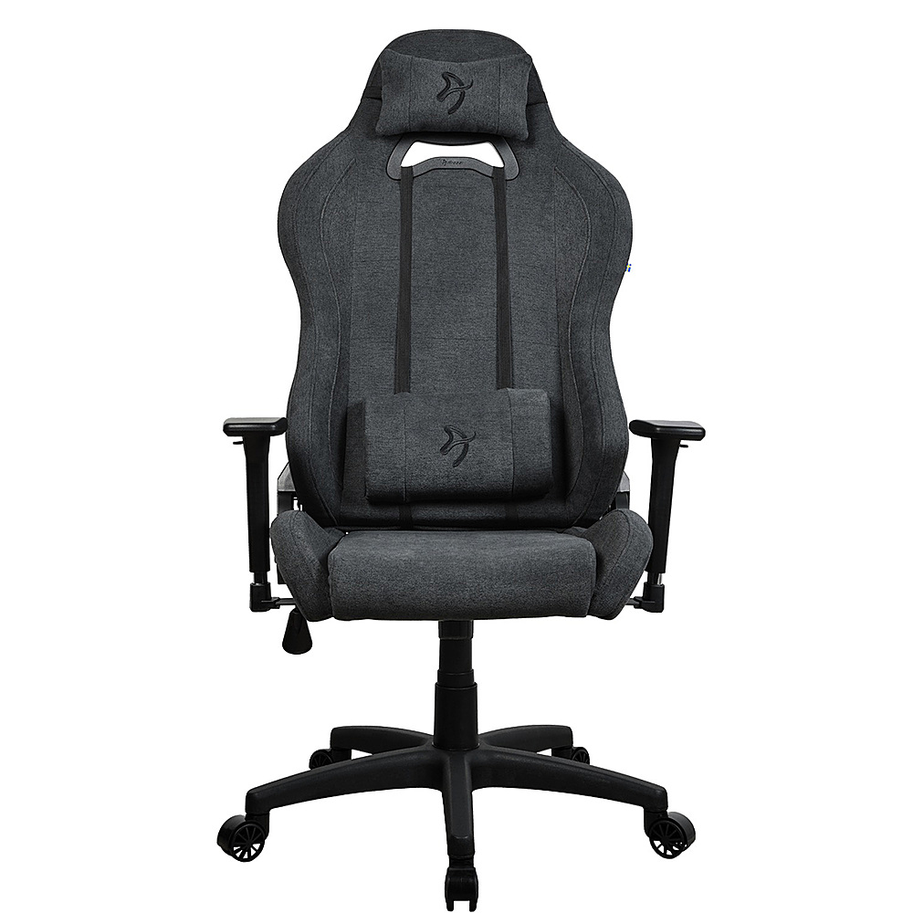 Arozzi Torretta Soft Fabric Gaming Chair Dark Grey TORRETTA-SFB 