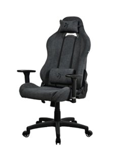 Arozzi - Torretta Soft Fabric Gaming Chair - Dark Grey