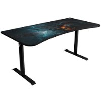 Arozzi - Arena Ultrawide Curved Gaming Desk - Omega - Front_Zoom