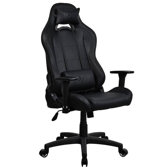 Arozzi Torretta Soft PU Gaming Chair Pure Black TORRETTA SPU