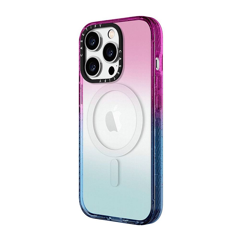 Alt View 11. CASETiFY - Impact Case with MagSafe for Apple iPhone 15 Pro - Cotton Candy.