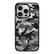 Front. CASETiFY - Impact Case with MagSafe for Apple iPhone 15 Pro - Black Camo.