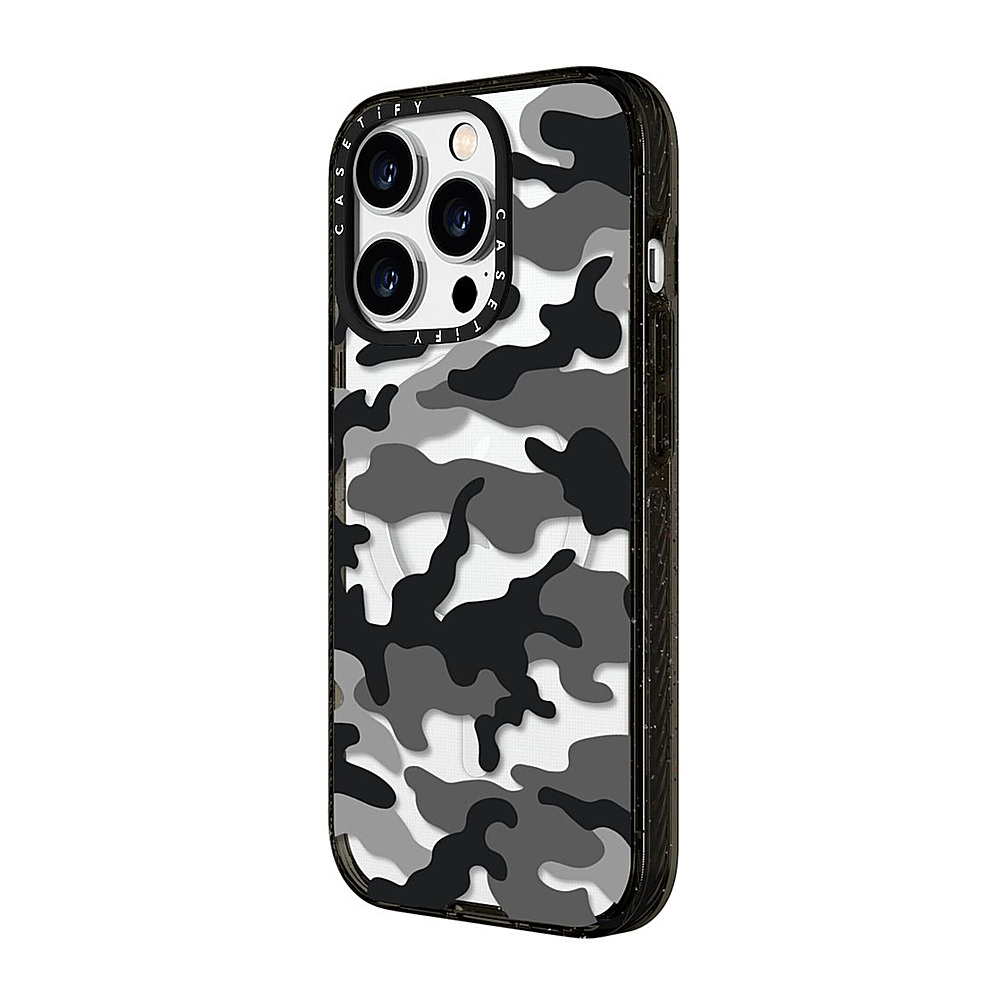 CASETiFY Impact Case with MagSafe for Apple iPhone 15 Pro Black Camo ...