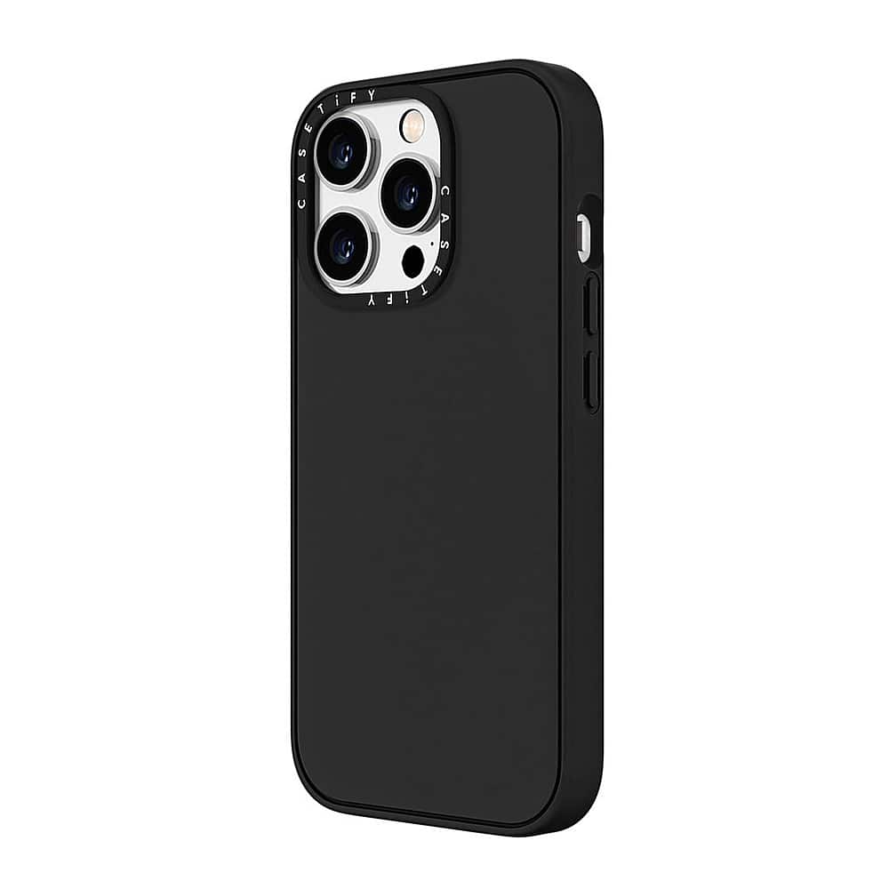 Alt View 11. CASETiFY - Impact Case with MagSafe for Apple iPhone 15 Pro Max - Matte Black.