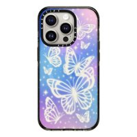 CASETiFY - Impact Case with MagSafe for Apple iPhone 15 Pro - Butterfly Aurora - Front_Zoom