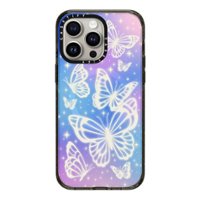 CASETiFY - Impact Case with MagSafe for Apple iPhone 15 Pro Max - Butterfly Aurora - Front_Zoom