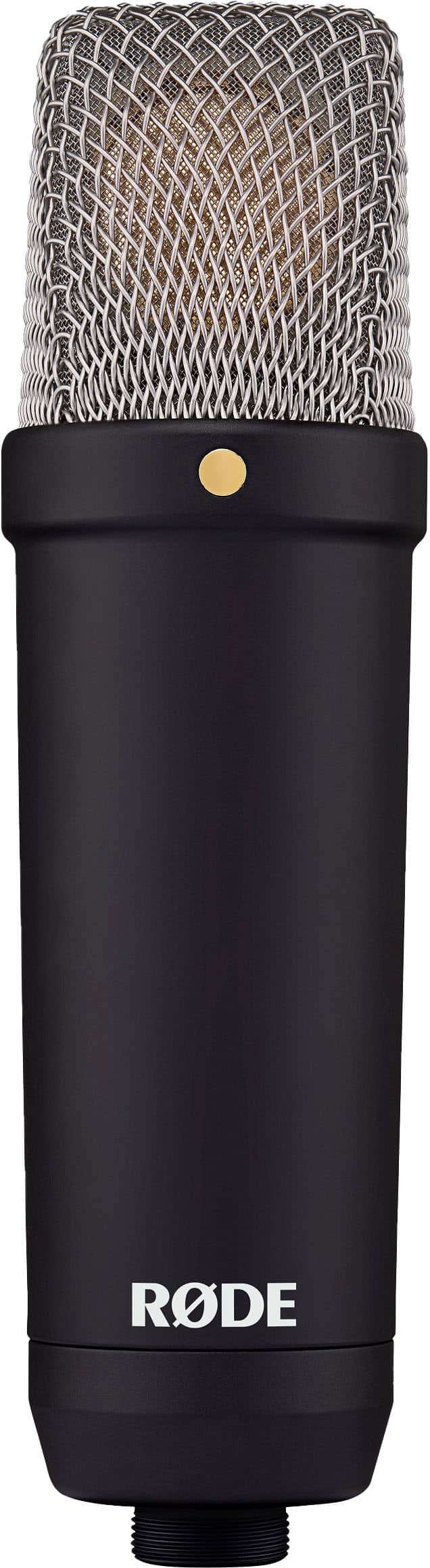 Front. RØDE - NT1 Signature Series Studio Condenser Microphone - Black.