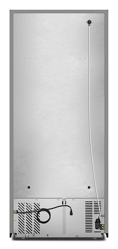 Alt View 1. Whirlpool - 16.3 Cu. Ft. Top-Freezer Refrigerator with Flexi-Slide Bin - Stainless Steel.