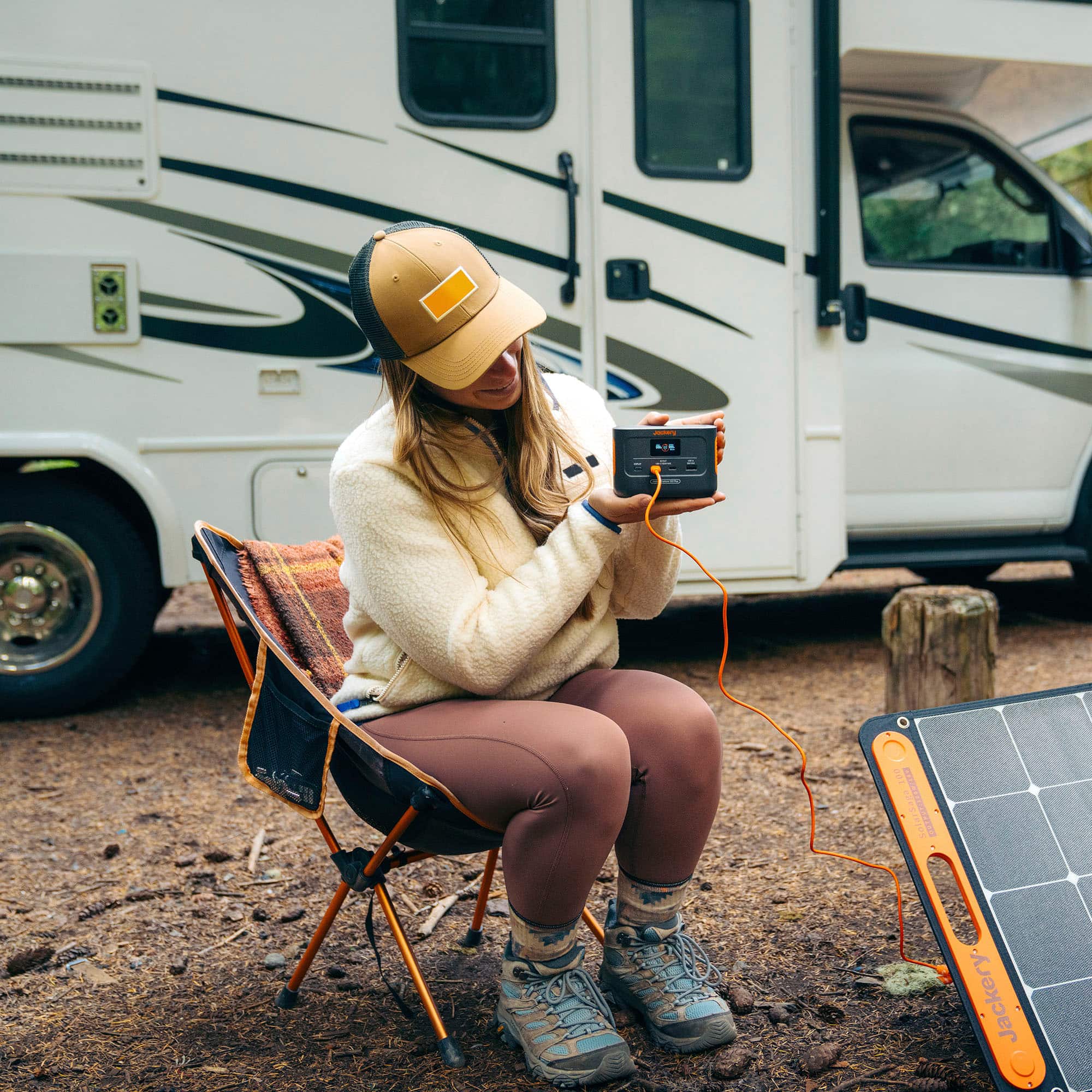 Alt View 12. Jackery - Explorer 100 Plus Portable Power Station (99 Wh Capacity) - Black.