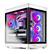 Front. Skytech Gaming - Prism 3 Gaming Desktop – Intel Core i9-14900K – 64GB Memory – NVIDIA RTX 4090 – 2TB NVMe SSD - White.