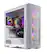 Front. Skytech Gaming - Eclipse Gaming Desktop – Intel Core i7-14700K – 32GB Memory – NVIDIA RTX 4070 Ti – 1TB NVMe SSD - White.