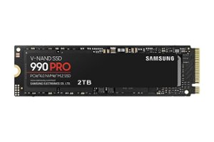 Samsung - Geek Squad Certified Refurbished 990 PRO 2TB Internal SSD PCle Gen 4x4 NVMe - Front_Zoom