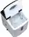 Left. NewAir - Factory Refurbished 12" 28-lb Portable Ice Maker - 3 Ice Sizes - Stainless Steel.