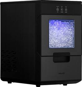 NewAir - Refurbished Good - 44lb. Nugget Countertop Ice Maker with Self-Cleaning Function - Black