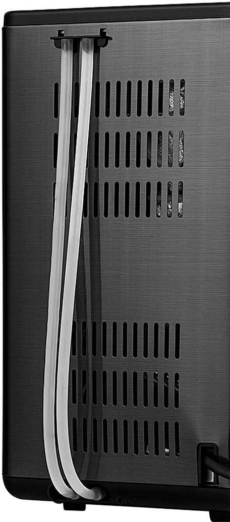 Alt View 12. NewAir - Factory Refurbished 44lb. Nugget Countertop Ice Maker with Self-Cleaning Function - Black.