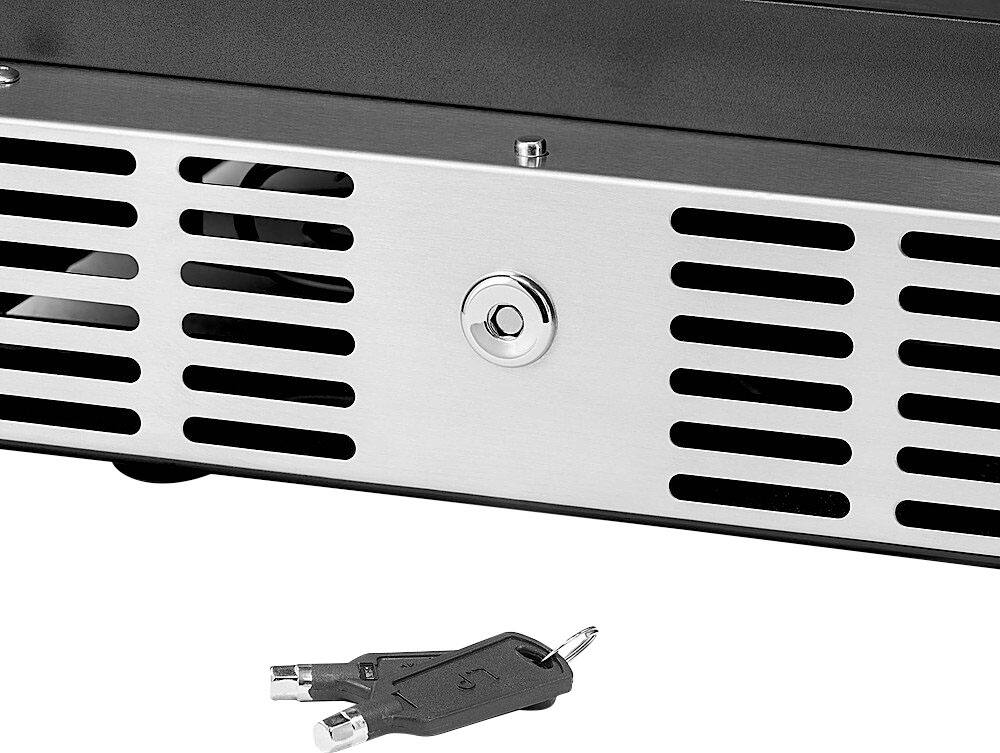 Alt View 11. NewAir - 177-Can Factory Refurbished Built-In Beverage Cooler with Precision Temperature Controls and Adjustable Shelves - Stainless Steel.