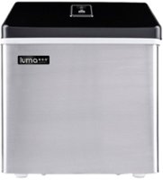 Luma Comfort - Factory Refurbished Countertop Clear Ice Maker - Stainless Steel - Front_Zoom