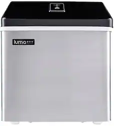 Luma Comfort - Refurbished Countertop Clear Ice Maker - Stainless Steel - Front_Zoom