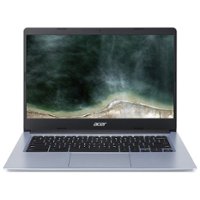 Acer 314 - 14" Touchscreen Chromebook Intel N4020 1.1GHz 4GB 64GB FLASH ChromeOS - Refurbished - Black - Front_Zoom