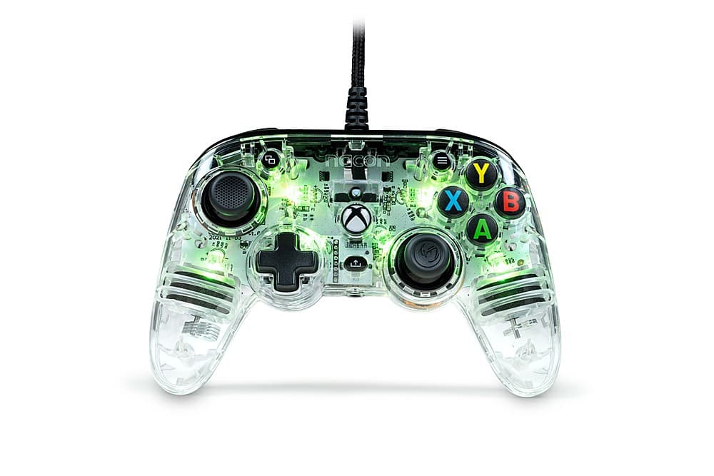 Alt View 11. Nacon - Limited Edition Colorlight Wired Controller for Xbox One, Xbox X|S, PC - Multi.