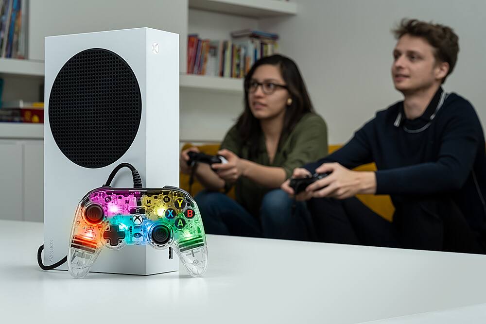 Alt View 16. Nacon - Limited Edition Colorlight Wired Controller for Xbox One, Xbox X|S, PC - Multi.