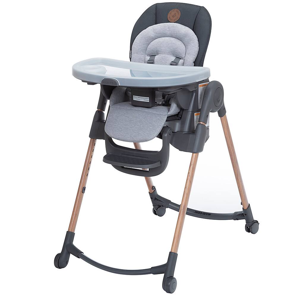Front. Maxi-Cosi - Maxi-Cosi 6-in-1 Minla High Chair - Gray.