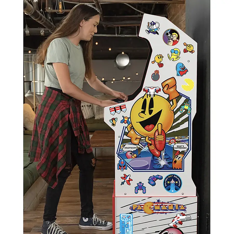 Alt View 18. Arcade1Up - PacMan Customizable Arcade Featuring Pac-Mania - Multi.
