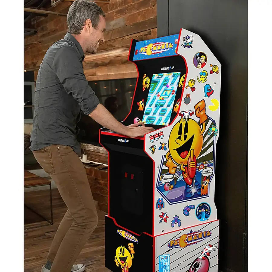 Alt View 19. Arcade1Up - PacMan Customizable Arcade Featuring Pac-Mania - Multi.
