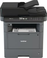 Brother - MFC-L5705DW Wireless Black-and-White All-in-One Laser Printer - Grey/Black - Front_Zoom