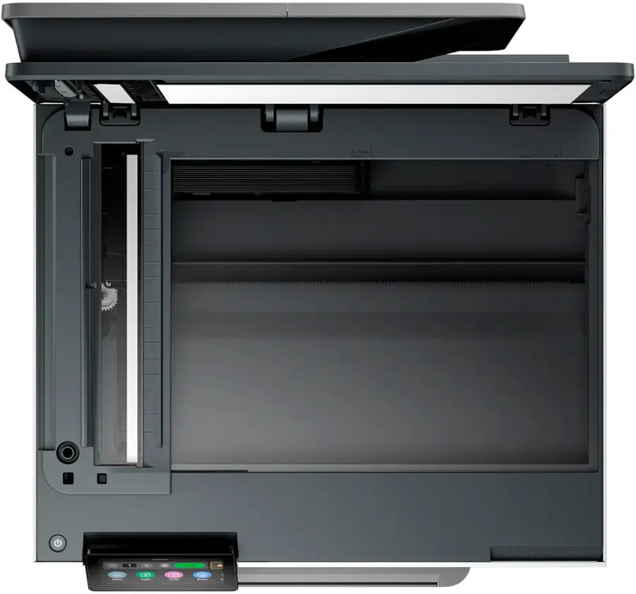 Alt View 14. HP - OfficeJet Pro 9135e Wireless All-In-One Inkjet Printer w/ 3 Months of Instant Ink w/ HP+ (+ 1 Bonus Months Ink w/ Code) - White.