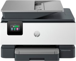 HP - OfficeJet Pro 9125e Wireless All-In-One Inkjet Printer with 3 months of Instant Ink Included with HP+ - White - Front_Zoom