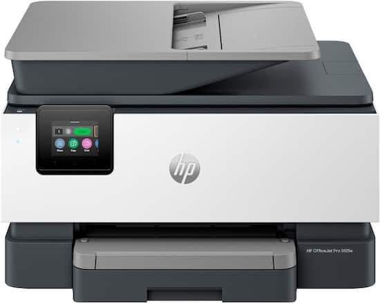 HP OfficeJet Pro 9125e Wireless All In One Inkjet Printer with 3 months of Instant Ink Included with HP White OJP 9125e Best Buy